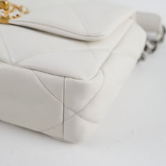 Chanel 19 Small in White Series 30
