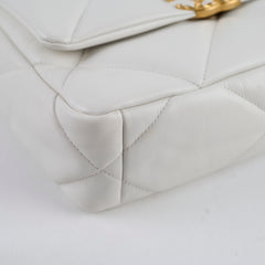 Chanel 19 Small in White Series 30