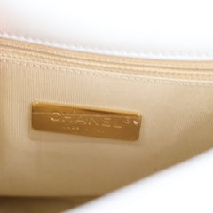 Chanel 19 Small in White Series 30