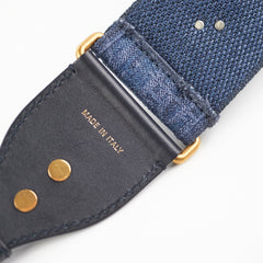Christian Dior Navy Guitar Strap