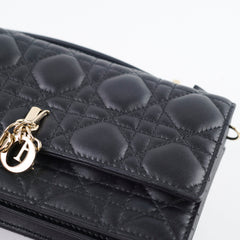 Christian Dior My Dior Mini Bag Black Lambskin