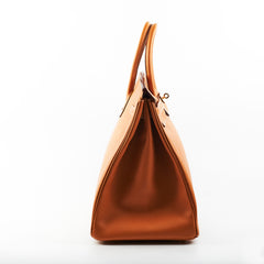 Hermes Birkin 40 Vache Natural Chevre - K Square 2007