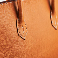 Hermes Birkin 40 Vache Natural Chevre - K Square 2007