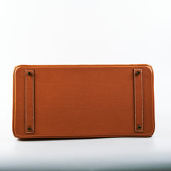 Hermes Birkin 40 Vache Natural Chevre - K Square 2007