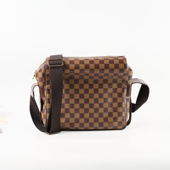 Louis Vuitton Damier Ebene Naviglio Messenger bag Brown