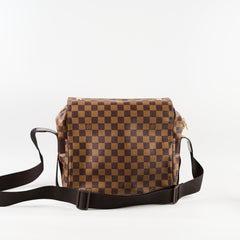 Louis Vuitton Damier Ebene Naviglio Messenger bag Brown