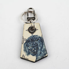Louis Vuitton Men Mono Savanne Enchappe Key Holder