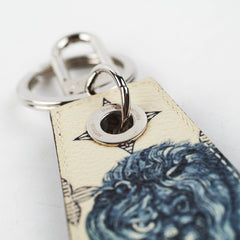 Louis Vuitton Men Mono Savanne Enchappe Key Holder