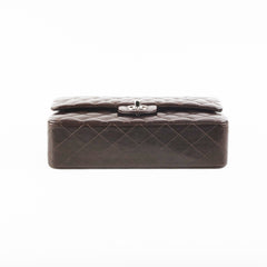 Chanel Medium/Large Classic Double Flap Dark Chocolate
