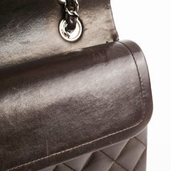 Chanel Medium/Large Classic Double Flap Dark Chocolate