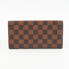 Louis Vuitton Damier Ebene Long Wallet