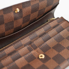Louis Vuitton Damier Ebene Long Wallet