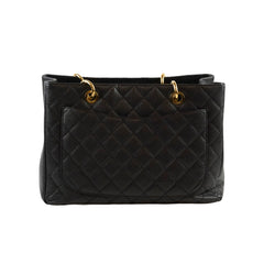 Chanel Grand Shopping Tote GST Caviar Black