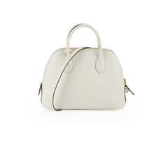 Hermes Bolide 25 Evercolor Blanc/Sesame U stamp (2022)