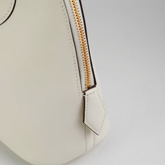 Hermes Bolide 25 Evercolor Blanc/Sesame U stamp (2022)