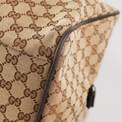 Gucci Monogram Canvas Duffle Bag