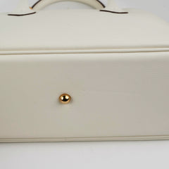 Hermes Bolide 25 Evercolor Blanc/Sesame U stamp (2022)