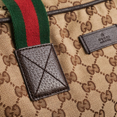 Gucci Monogram Canvas Duffle Bag