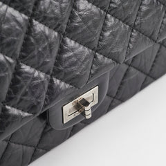 Chanel Reissue 226 Black Calfskin Shoulder Bag