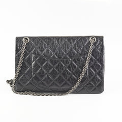 Chanel Reissue 226 Black Calfskin Shoulder Bag