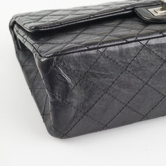 Chanel Reissue 226 Black Calfskin Shoulder Bag