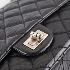 Chanel Reissue 226 Black Calfskin Shoulder Bag