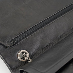 Chanel Reissue 226 Black Calfskin Shoulder Bag