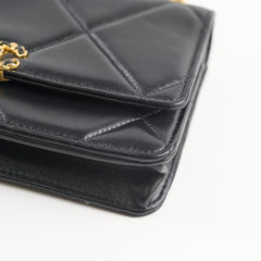 Chanel 19 Wallet On Chain WOC Lambskin Black