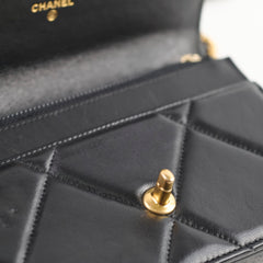 Chanel 19 Wallet On Chain WOC Lambskin Black