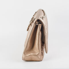 Chanel Classic Lambskin Maxi Double Flap Bronze