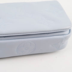 Louis Vuitton Bubblegram Wallet on Strap Blue