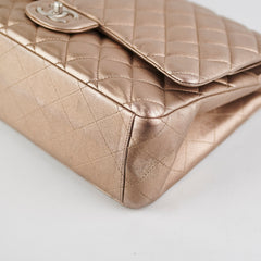 Chanel Classic Lambskin Maxi Double Flap Bronze
