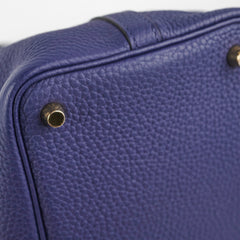 Hermes Picotin 18 Bleu Encre D Stamp (2019)