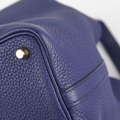 Hermes Picotin 18 Bleu Encre D Stamp (2019)
