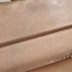 Chanel Classic Lambskin Maxi Double Flap Bronze