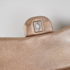 Chanel Classic Lambskin Maxi Double Flap Bronze