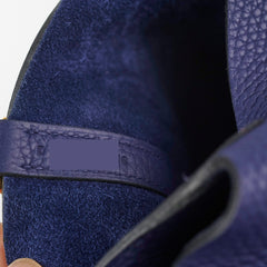 Hermes Picotin 18 Bleu Encre D Stamp (2019)