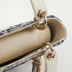 Christian Dior Mini Lady Dior Toile De Joy