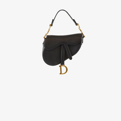 Christian Dior Mini Saddle Black