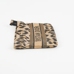 Christian Dior Leopard Cosmetic Pouch