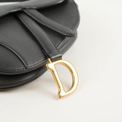Christian Dior Mini Saddle Black