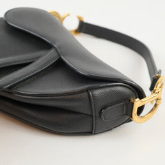 Christian Dior Mini Saddle Black