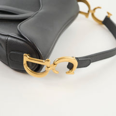Christian Dior Mini Saddle Black