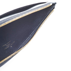Louis Vuitton Black Monogram Flat Wallet