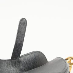 Christian Dior Mini Saddle Black