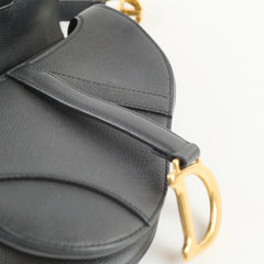 Christian Dior Mini Saddle Black