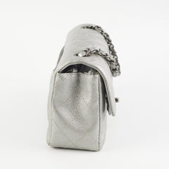 Chanel Mini Rectangular Caviar Silver