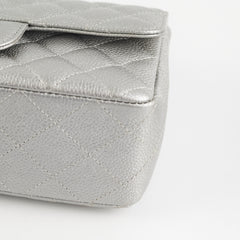 Chanel Mini Rectangular Caviar Silver