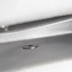 Chanel Mini Rectangular Caviar Silver