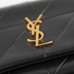 Saint Laurent Jamie Medium Black Shoulder Bag